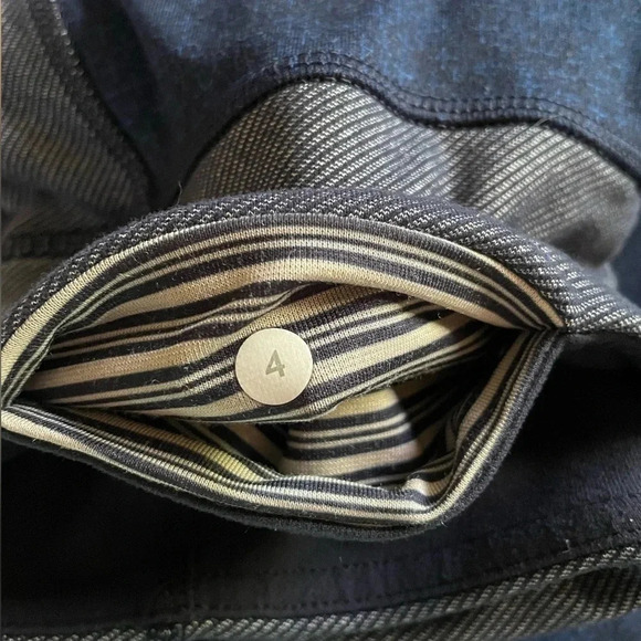 Women’s Lululemon Wunder Under Crop Sashiko Size 4 - Picture 9 of 9